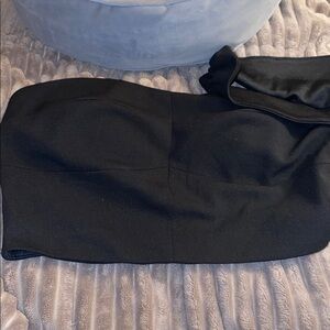 Black Cropped Women’s Bandeau like wrap Women’s Top Vacation Sexy M Padded